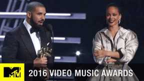 Drake Presents Rihanna w/ Vanguard Award | 2016 Video Music Awards | MTV