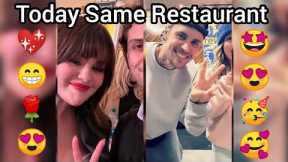 5 Minutes Ago: Selena Gomez and Justin Bieber in the Same Restaurant