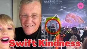 HEARTWARMING MOMENT Taylor Swift’s father tells security to bring a mother & her kids to VIP section