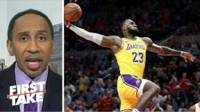 FIRST TAKE | Stephen A. blames LeBron James ruined Slam Dunk Contest because he never participated