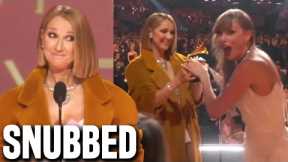 YIKES! Taylor Swift Caught SNUBBING Celine Dion & Jay Z SLAMS The Grammys Over Beyonce DISS
