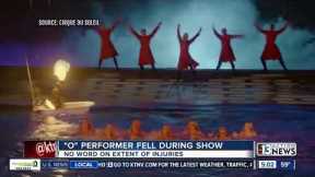 Cirque du Soleil performer falls during 'O' show at Bellagio Las Vegas