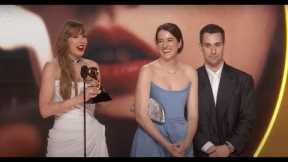 TAYLOR SWIFT Wins Album Of The Year For 'MIDNIGHTS' | 2024 GRAMMYs Acceptance Speech
