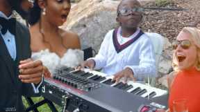 Kid Pianist Shocks Wedding Guests😳💕 Amazing Piano skills @judekofie