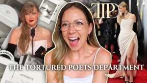 Taylor Swift's new album: The Tortured Poets Department 🤍 reaction, easter eggs and predictions!