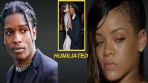 BRUTAL FiGHT! RIHANNA SHOKING at her birthday after spotting asap Rocky Kissing ammika in public.