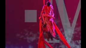Cirque performers Duo Aerial Silk for Special Events Las Vegas