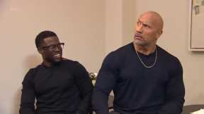 The Rock Johnson and Kevin Hart Roasting Each Other