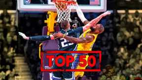 I Ranked LeBron's Top 50 Dunks as a Laker (Most Insane List Ever)