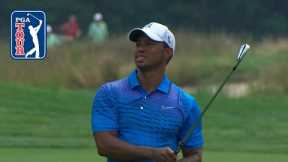 Best of: Tiger Woods approaches into par 5s
