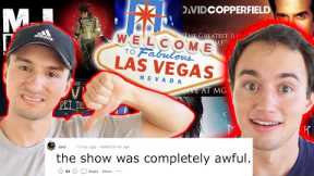 We Went to the WORST LAS VEGAS Shows.. according to the internet