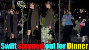 Taylor Swift Stepped Out for Dinner with some of her A-list friends on Thursday in NYC