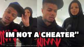 Chrisean Rock & Blueface Goes “LIVE” I’m Not A Cheater”‼️😳
