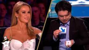 Top 3 Card Trick Magicians on Britain's Got Talent!