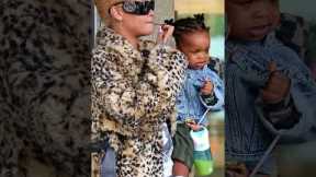 Rihanna Out With Asap Rocky'S Son RZA At Ballnbounce