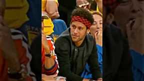 Neymar reaction to lebron James insane dunk vs gsw || 2017 NBA finals #shorts #nba