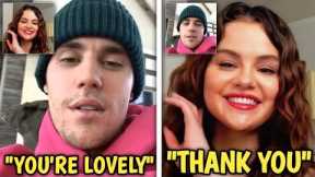 I'm in love again. Justin Bieber MENTIONS Selena Gomez as a LADY with a Good Heart.