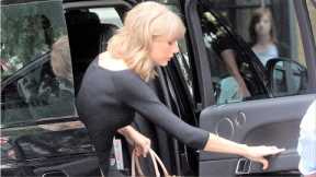 Taylor Swift Caught in Travis Kelce Car After Arriving Separately at Birthday Party 08th April 2024