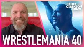 Triple H Teases The Rock's Return To WWE In WrestleMania 40