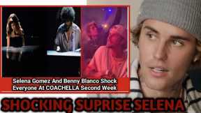 Justin Bieber CRIES OUT As Selena Gomez SECRET Appearance To COACHELLA With BOYFRIEND Benny Blanco