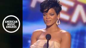 Rihanna Wins Favorite Pop/Rock Female Artist - AMA 2008