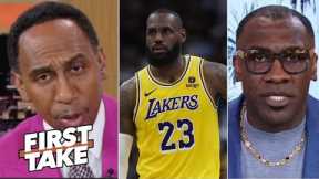FIRST TAKE | LeBron James is not going anywhere except to the Lakers - Shannon tells Stephen A.