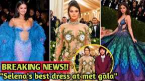 Selena Gomez WON dress of the night at the met gala night event ....