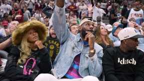 Cleveland welcomes LeBron James in Game 4 ❤️