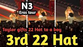 Taylor Swift's Heartwarming 22 Hats Moment: Special Hug and Controversy in Paris |  Night 3 Recap