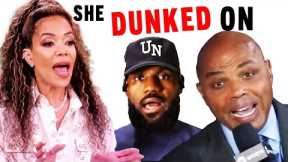 Sunny Hostin Is Dunked On By LeBron James And Charles Barkley
