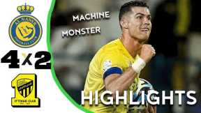 Al Nassr 4 x 2 Al Ittihad | Highlights | Cristiano Ronaldo With Goal-Scoring Record