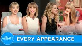 Every Taylor Swift Moment on the 'Ellen' Show