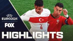 Türkiye vs. Portugal Highlights | UEFA Euro 2024