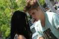 Justin Bieber Fights Paparazzi as