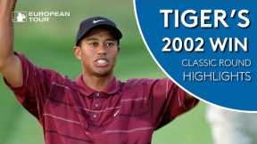 Tiger Woods shoots 66 to win 2002 WGC | Classic Round Highlights