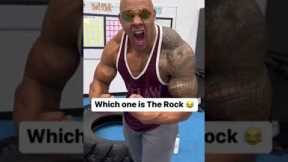 Which one is the Rock ? #shorts