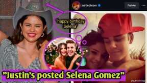 Justin Bieber's post and gift to Ex Girlfriend Selena Gomez on her birthday. He still loves Selena..