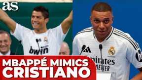 MBAPPÉ perfectly MIMICS CRISTIANO Ronaldo's iconic MOVES in heartfelt TRIBUTE