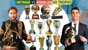 Cristiano Ronaldo vs Neymar Jr All Trophies and Awards From Baby to 2024.