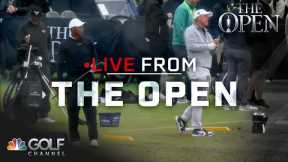 Tiger Woods, Phil Mickelson warm up side by side at Royal Troon | Live From The Open | Golf Channel