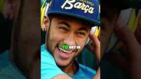 Neymar's samba tunes and superstitious routines keep him game-ready.#football #neymar #brazil #barca