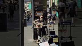 Mind-Blowing Street Guitarist Captivates Crowds #streetperformers #guitar #shorts #viralshorts