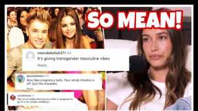 Selena Gomez and Justin Bieber FANS go AGAINST Hailey Bieber?! (Mean Comments)