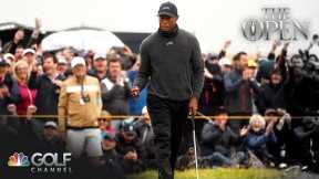 Tiger Woods goes under par with birdie on No. 3 at The Open Championship | Golf Channel