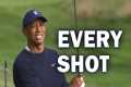 Tiger Woods Second Round at the 2020