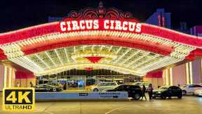 [4K] Circus Circus Las Vegas Walking Tour | Summer 2024