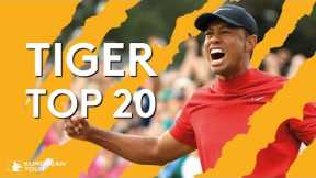 Tiger Woods' Best Shots on European Tour