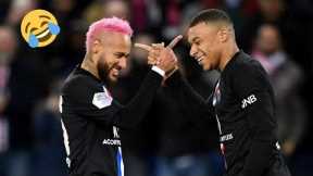 Neymar And Mbappe Funny Moments   Kylian Mbappe And Neymar Jr Funny Moments