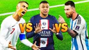 Comparison: Cristiano Ronaldo vs Kylian Mbappé vs Lionel Messi | Ronaldo | Messi | Kylian