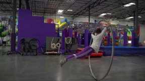 Cyr Wheel at Las Vegas Circus Center